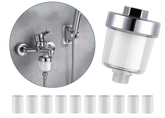 Universal Water Purifier Faucet Filter for Kitchen Bathroom Shower Washing Machine Household Water Filter High Density PP Cotton